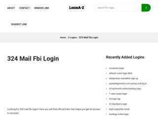 
                            1. 324 Mail Fbi Login - Easy Access to Your Account