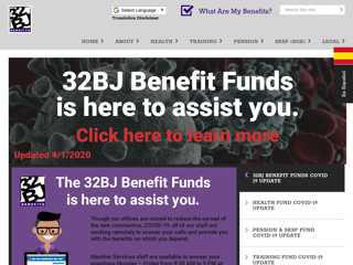 
                            6. 32BJ Benefit Funds Home Page - 32BJ Funds