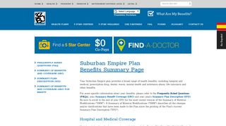 
                            4. 32BJ Health Fund > Health Plans > Suburban Empire