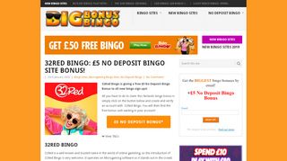 
                            7. 32Red Bingo - Big Bonus Bingo Sites - 32red Bingo Login