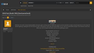 
                            6. 3DXChat [Build 390] [SexGameDevil] | Fenoxo Forums - 3dxchat Login
