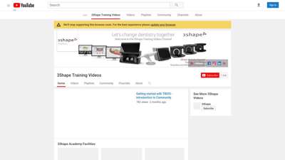 
                            9. 3Shape Training Videos - YouTube