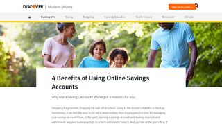 
                            8. 4 Benefits of an Online Savings Account | Discover - Bm Savings Account Portal