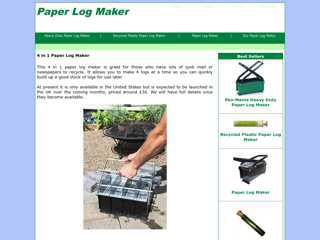 
                            6. 4 in 1 Paper Log Maker