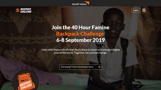 
                            7. 40 Hour Famine Backpack Challenge