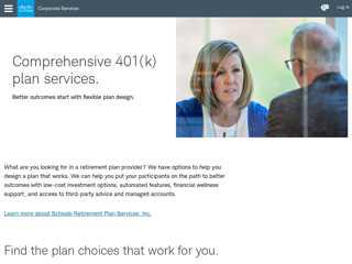 
                            5. 401(k) Plan Services | Schwab Retirement Plan Services