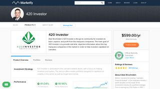 
                            4. 420 Investor | Marketfy - Marketfy Portal