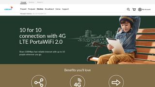 
4G LTE PortaWiFi 2.0 | Devices | Celcom  
