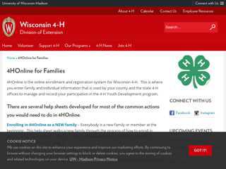 
                            2. 4HOnline for Families – Wisconsin 4-H
