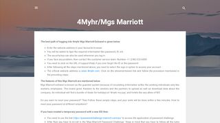 
4Myhr/Mgs Marriott
