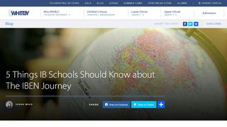 
                            5. 5 Things IB Schools Should Know about The IBEN Journey - Iben Central Portal