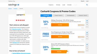
                            4. 50% Off Carhartt Coupons, Promo Codes & Deals 2020 ... - Carhartt Email Sign Up