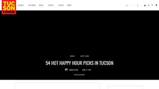 
                            8. 54 Hot Happy Hour Picks in Tucson - Happy Hours School Members Portal