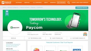 
                            8. 59 Companies that are using Paycom Payroll Software - Paycom Com Client Portal