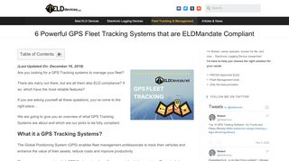 
                            7. 6 Powerful GPS Fleet Tracking Systems that are ELDMandate ... - Always In Touch Gps Portal