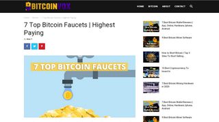 
                            2. 7 Top Bitcoin Faucets | Highest Paying (Jan. 2020) - BitcoinVOX - Trust Btc Faucet Login