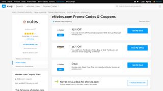 
                            14. 72% Off eNotes.com Promo Code | Save $100 | Jan '20 Top ... - Enotes Portal Free