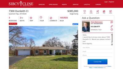 7300 Dunleith Ct, Sycamore Twp., OH 45243 Listing Details ...