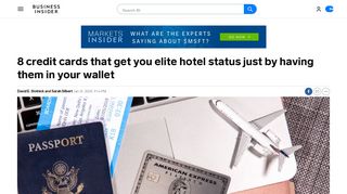 
                            15. 8 credit cards that offer elite hotel status — Marriott, Hilton ... - Hhonors Credit Card Portal Uk