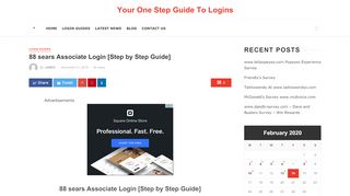 
88 sears Associate Login [Step by Step Guide] - Your One ...
