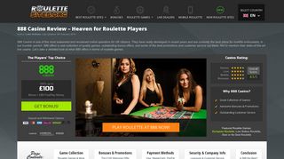 
888 Roulette Review - Hot Promos & Table Limits  

