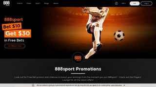 
888 Sport – Online Sports Betting & Odds  
