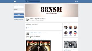 
                            2. 88NSM - Right Music Portal | VK - Nsm88 Right Music Portal