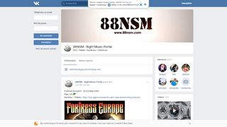 
88NSM - Right Music Portal | VK
