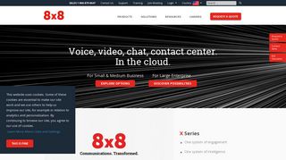 
8x8, Inc.: VoIP Business Phone Systems, Call Center, Video ...  
