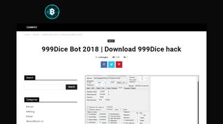 
							         999 Dice Bot | Download 2019 Bots & Scripts Bitcoin								  
							    