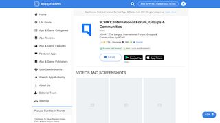 
9CHAT: International Forum, Groups & Communities - by 9GAG ...  
