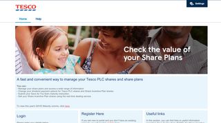 
                            1. A fast and convenient way to manage your Tesco PLC shares ... - Tesco Shares Login
