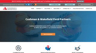 
A ... - Field Partners - Cushman & Wakefield (formerly QSI Facilities)
