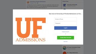 
                            8. A GatorLink account is required to check... - University of ... - Gatorlink Account Portal