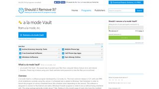 
                            7. a la mode Vault - Should I Remove It? - Vault Alamode Com Portal Aspx