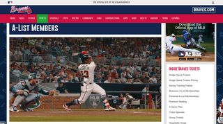 
A-List Member | Atlanta Braves - MLB.com
