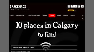 
A list of 10 places to find free WIFI in Calgary - Crackmacs  
