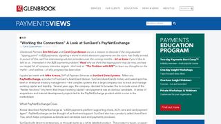 
                            8. A Look at SunGard's PayNetExchange - Payments Views - Glenbrook ... - Paynetexchange Vendor Portal