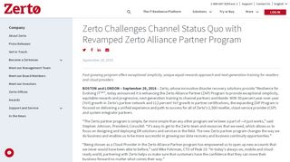 
                            3. A Revamped Zerto Alliance Partner Program | Zerto - Zerto Partner Portal Portal
