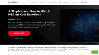 A Simple Hack: How to Watch NBC on Kodi Revealed!