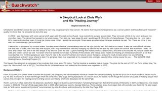 
                            9. A Skeptical Look at Chris Wark and His 