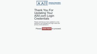 
                            1. AAII.com Login - American Association of Individual Investors - Aaii Com Portal