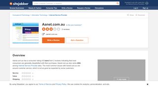 
                            8. Aanet.com.au Reviews - 2 Reviews of Aanet.com.au | Sitejabber - Aanet Webmail Portal