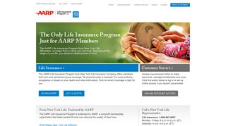 AARP Life Insurance Program from New York Life - NYLAARP