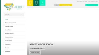 
Abbott Middle School - Home
