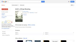 
                            7. A.B.C. of Snap Shooting - Abc Snap Portal