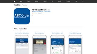 
                            6. ABC Order Mobile on the App Store - iTunes - Apple - Amerisourcebergen Passport Login Portal