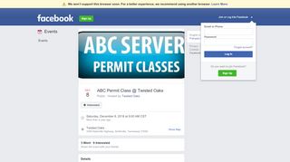 
                            8. ABC Permit Class @ Twisted Oaks - Facebook - Https Rlps Abc Tn Gov Citizenaccess Portal Aspx