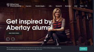 
                            7. Abertay University: Home - Dundee Portal
