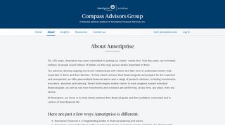 
                            5. About Ameriprise | Ameriprise Financial - Ameriprise Advisor - Ameriprise Financial Sso Portal